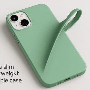 5 Ultra Slim Lightweight Flexible TPU Solid Color Case For iPhone 13